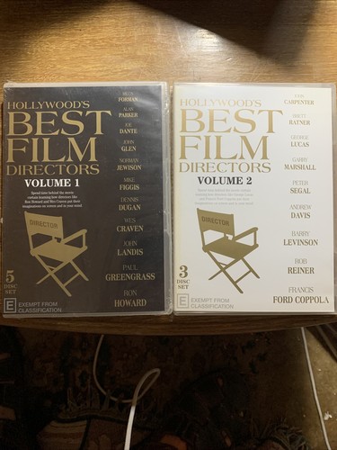 DVD: Hollywood’s Best Film Directors (Vol 01 + VOL 02) -Behind The Movie/Filming - Picture 3 of 5