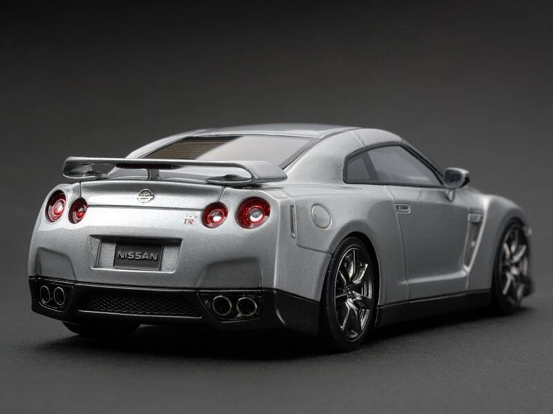 ¡ÚLTIMO! HPI 8404 Nissan R35 GTR Metal Plata 1/43 Skyline R34 GT-R R32 Foto 2 de 2