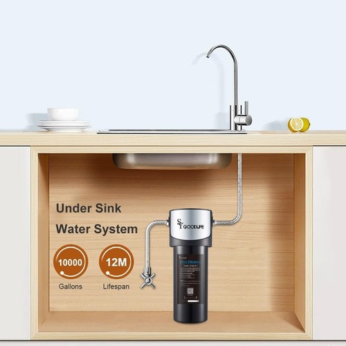 Sistema de filtración purificador de agua debajo del fregadero SYGOODLIFE 0,01 micras UF - Imagen 4 de 7