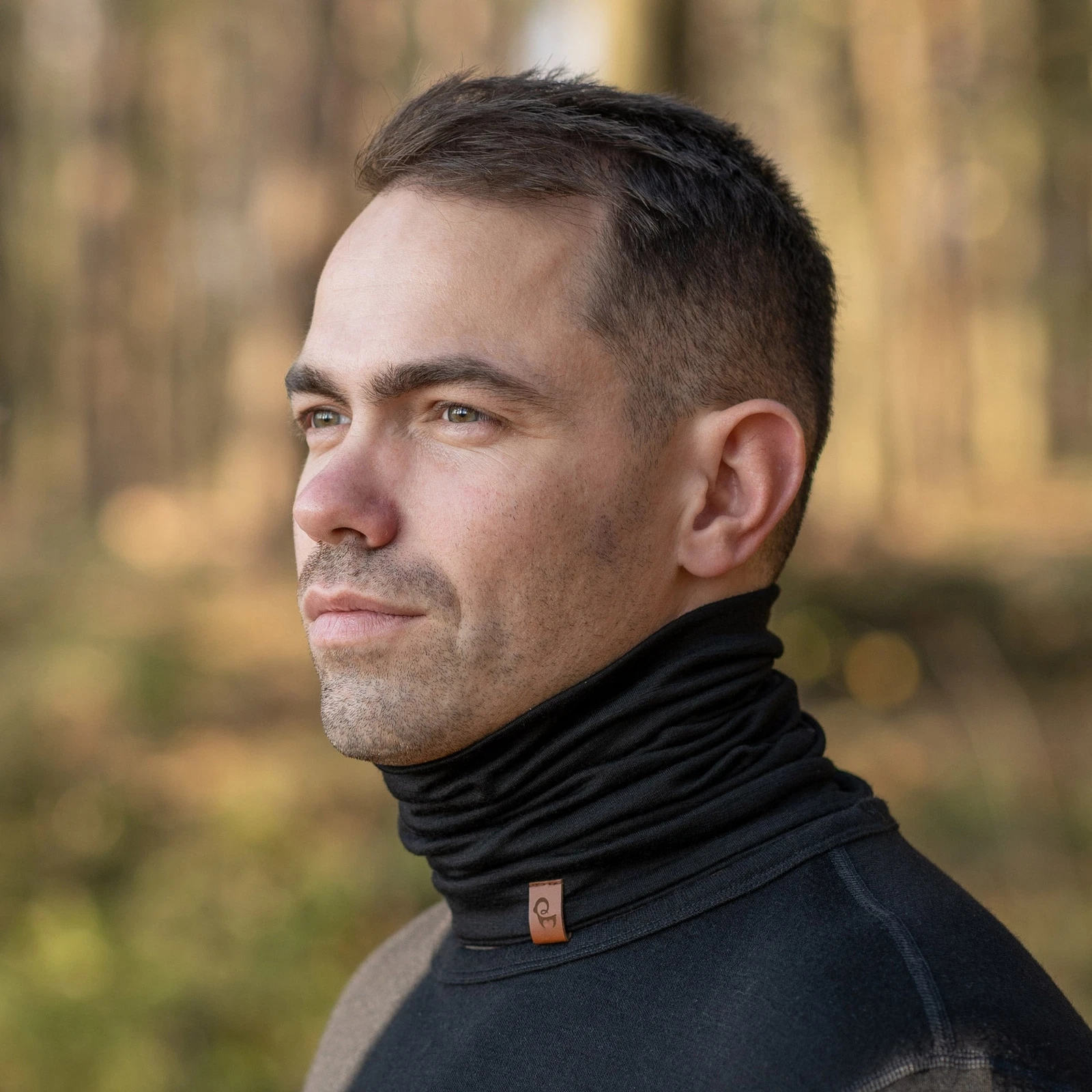 Merino Wool Men's Warm Outdoor Neck Gaiter * Windproof Winter Face Cover Black
Opens in a new window