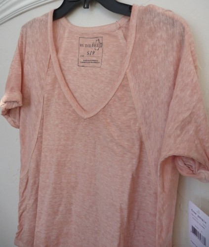 NUEVA CON ETIQUETAS CAMISETA FREE PEOPLE TRI BLEND CAÍDA LIBRE - Imagen 4 de 37
