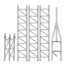 Rohn 25G 40 Tower with Hinged Base (Fold Over...