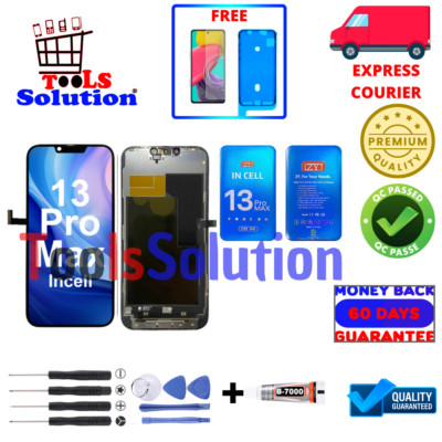 LCD Original ZY IPHONE 13 Pro Max Inccel Touchscreen Glas Bildschirm Full Size
