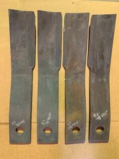 Set/4 blades for Bush Hog 3126 3210 rotary cutters 90014 90015 78494 78495