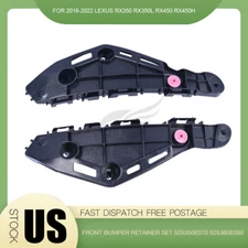 Front Bumper Cover Retainer Set For 2016-2022 Lexus RX350 RX350L RX450h LH&RH