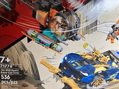 LEGO NINJAGO Jay and Nya'S Race Car EVO 71776 Playset