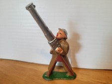 VERY NICE 1930s BARCLAY 774 LEAD DIME STORE G.I. SOLDIER ANTI-AIRCRAFT GUNNER