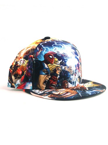 New Era Avengers vs X-Men 59fifty maßgeschneiderte Mütze Größe 7 1/2 Marvel Comics neu mit Etikett - Bild 1 von 7