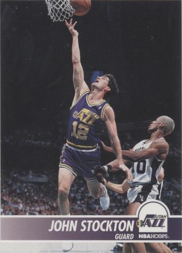 JOHN STOCKTON West All-Star 1994-95 NBA Hoops Basketball # 250