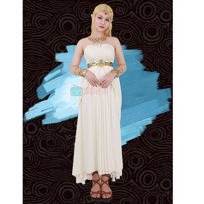 breath of the wild zelda white dress