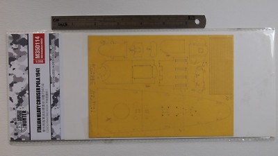Hunter 1/350 Italian Pola 1941 deck masking sheet for HOBBYBOSS 86502 M350114