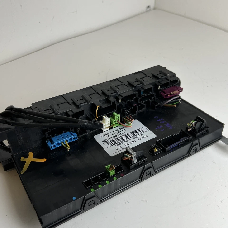 2005 MERCEDES BENZ SLK 350 SAM MODULE RELAY FUSE BOX 5DK008554 OEM - Image 3 of 4