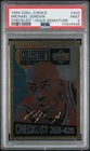 1994-95 COLLECTOR'S CHOICE MICHAEL JORDAN #420 GOLD SIGNATURE CARD PSA 9 POP 20