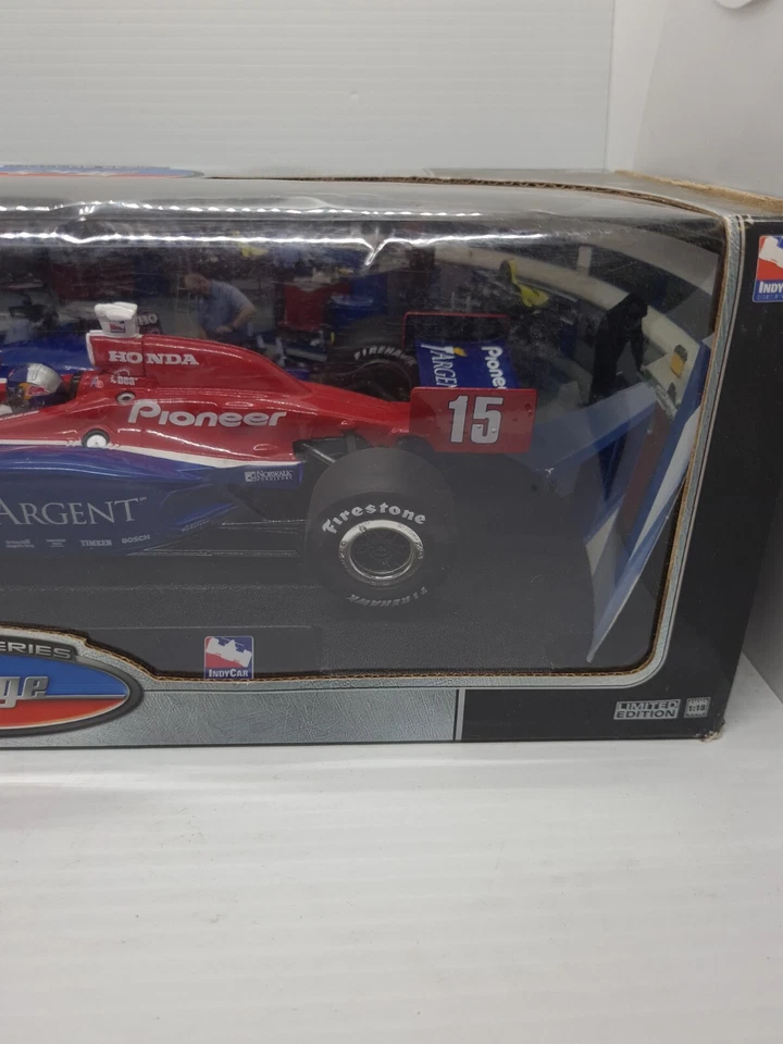Greenlight 2005 Buddy Rice #15 Honda Argent Pioneer Indy 500 ganador 1:18 nuevo en caja Foto 3 de 4