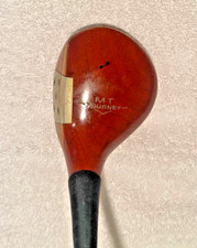 Vintage MACGREGOR MT TOURNEY TW2 PERSIMMON 3 WOOD with Aluminum insert 42.5" RH