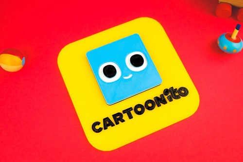 Cartoonito Logo 3D bedruckt vorgetäuscht zu spielen Spielzeug 20th Century Fox TVOKIDS 3D-Druck - Bild 4 von 4