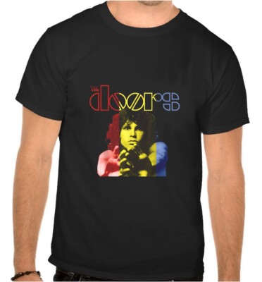 The Doors Jim Morrison Rockband Rock Music Schwarze T-SHIRT -1185