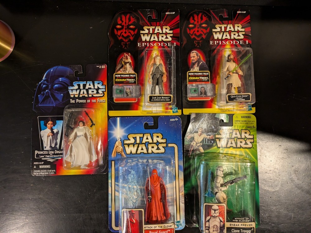 star wars action figures lot