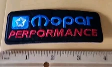 Racing Performance Mopar Embroidered Patch