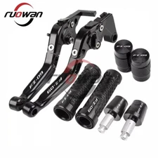 For YAMAHA FZ09 2014-2020 Handle Grips Cap Brake Clutch Lever Handle Grips Set