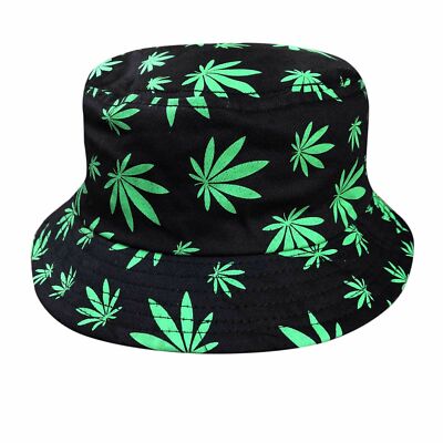 cannabis bucket hat