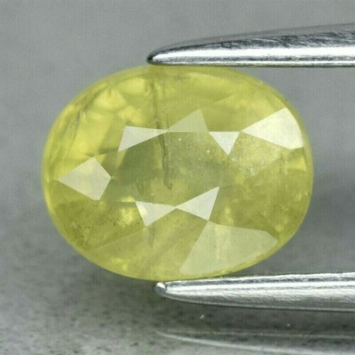 1.42ct Natural Yellow Sapphire Untreated Origin Thong (See Video) - Picture 1 of 2