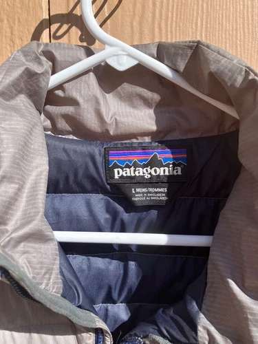 Patagonia Down Sweater, Silver Grey, Mens L, $65 image 2