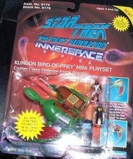 Star Trek Next Generation Micro Machine Mini Playset Klingon Bird of Prey Playma
