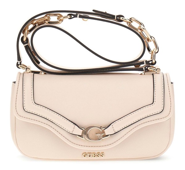 Guess Dea Crossbody Flap Bag UmhäNgetasche Tasche Creme White Creme Neu-image