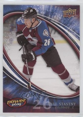 2008-09 Upper Deck Power Play Box Set Paul Stastny #77 0a4