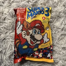 Super Mario Bros. 3 Perler 3500pc Beads Pattern Kit - New/Sealed