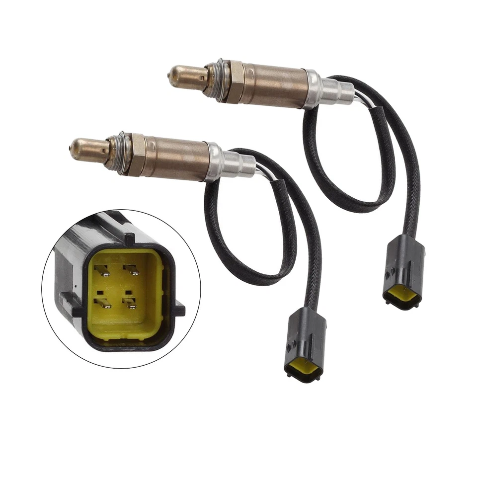 Sensor de oxígeno ascendente y descendente 2 piezas para Kia Sportage 1996 1997 1998 1999 2000 2001 2002 Foto 2 de 4