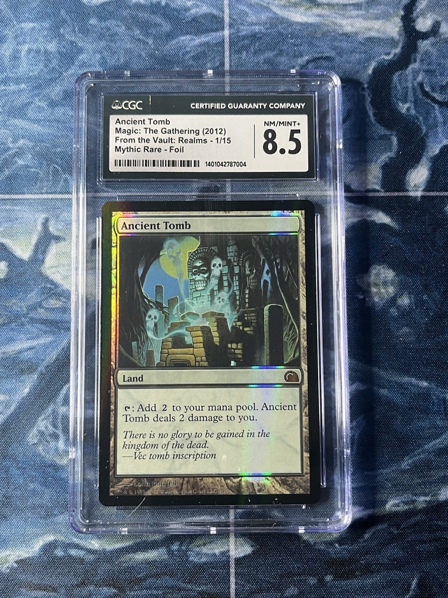 Ancient Tomb - From the Vault: Realms Foil - CGC Grade 8.5