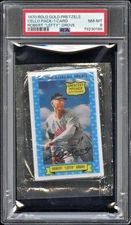 1970 Rold Gold Cello Pck Robert "Lefty" Grove PSA 8 *Top Pop 1 Red Sox    cc23