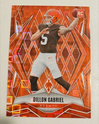 2025 Panini Phoenix Dillon Gabriel Browns Rookie - Orange Pandora /189