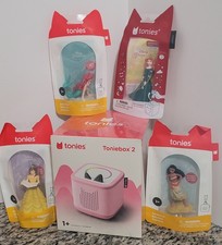 Toniebox 2 Disney Princesse Bundle: Ariel, Moana, Merida, Bella