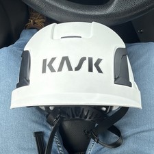 Kask White Zenith X2 Air Hard Hat - Nwob Includes Kask Storage Bag