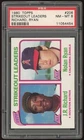 1980 Topps #206 Strikeout Leaders Nolan Ryan J.R. Richard Baseball Card PSA 8
