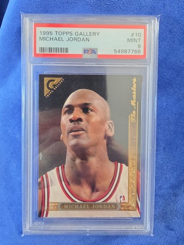 Michael Jordan #10 1995 Topps Gallery card