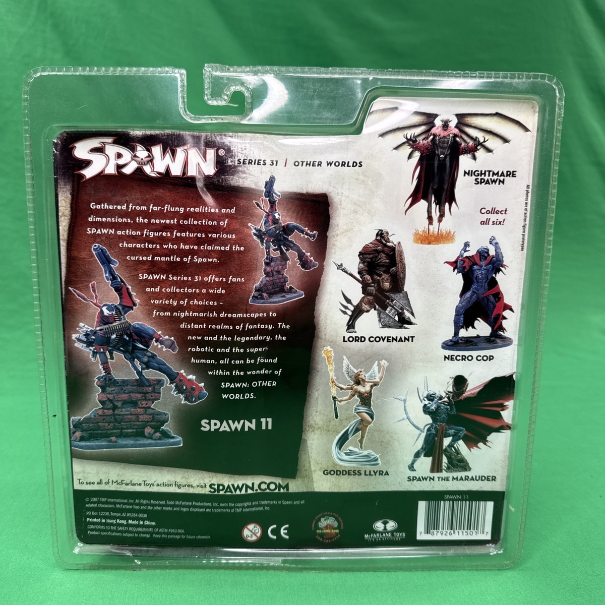 スポーン　SERIES 31 / OTHER WORLDS SPAWN RARE Spawn FIGURE Series 31 Other Worlds UNOPENED ~ NEVER OPENED