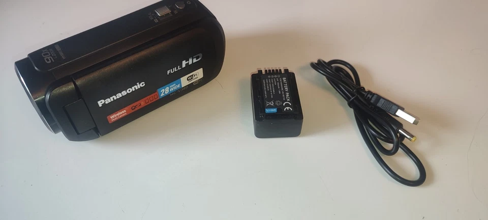 Panasonic HC-V380 Full HD Camcorder Built In Wireless Video Camera + New Battery - Image 2 of 4