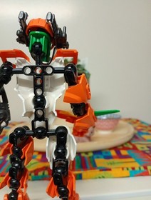 LEGO Bionicle Hero Factory Ordeal of Fire 2068: Nex 2.0 (complete). No Manual.