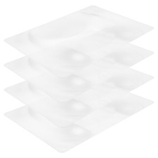 4 Pcs Magnifying Sheet Fresnel Lens 3x Magnifier Flat Document Reading