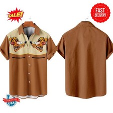 Elegant Custom Rat Fink Hawaiian Shirt - Wild Cartoon Rat, Classic Drag Racing T