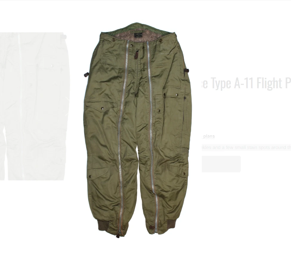 Flight Pants In Original Ww2 Collectible Us Uniforms | eBay