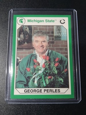 #39 - George Perles - Collegiate Collection 1990 - Michigan State University