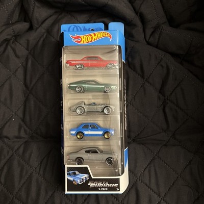 Hot Wheels 2019 Fast Furious 5 Pack FYL16 Impala Torino Corvette Escort Chevelle