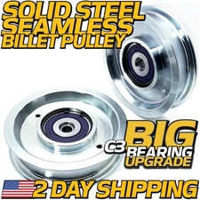 2pk BIGBearing Idler Pulley for Toro Exmark 132-4718 116-3626 1-603843 126-9186