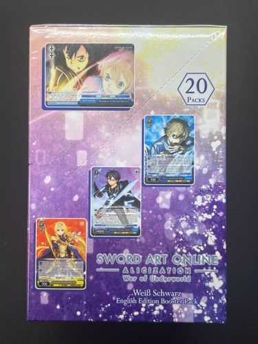 Weiss Schwarz Sword Art Online Alicization War of Underworld Vol 2. Booster Box - Picture 2 of 6