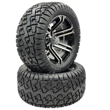 Set of 2 - 23x10.50-14 Prowler Aluminum Wheel Assembly